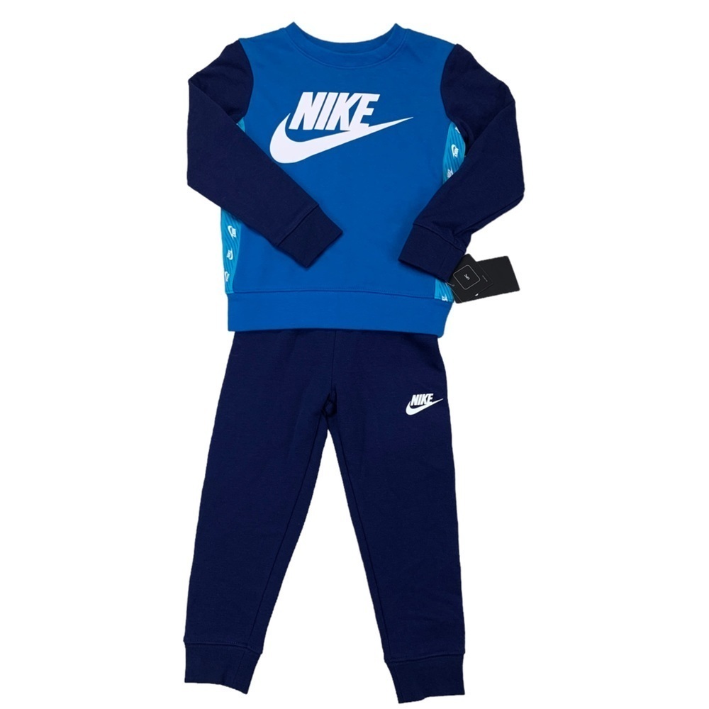 Nike Little Boys Sweatshirt and Pants, 2 Piece Set Size 4